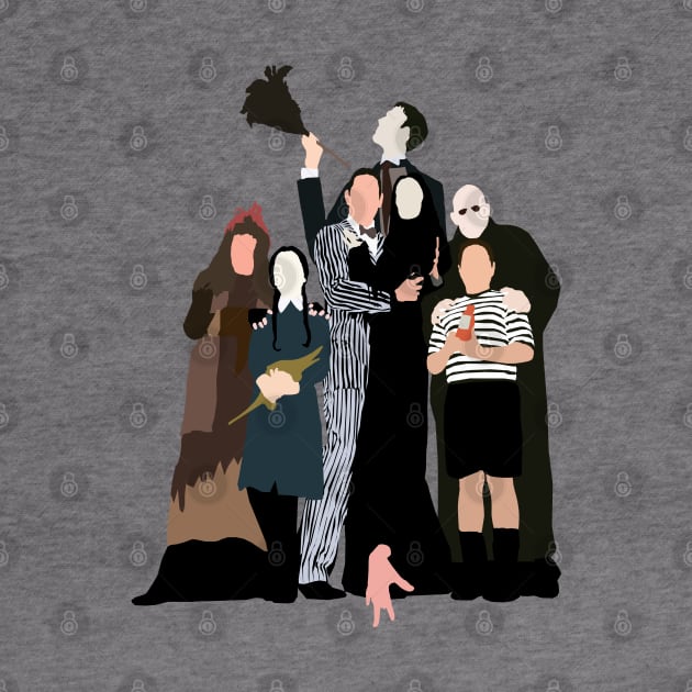 Minimalist Addams Family by sigsin